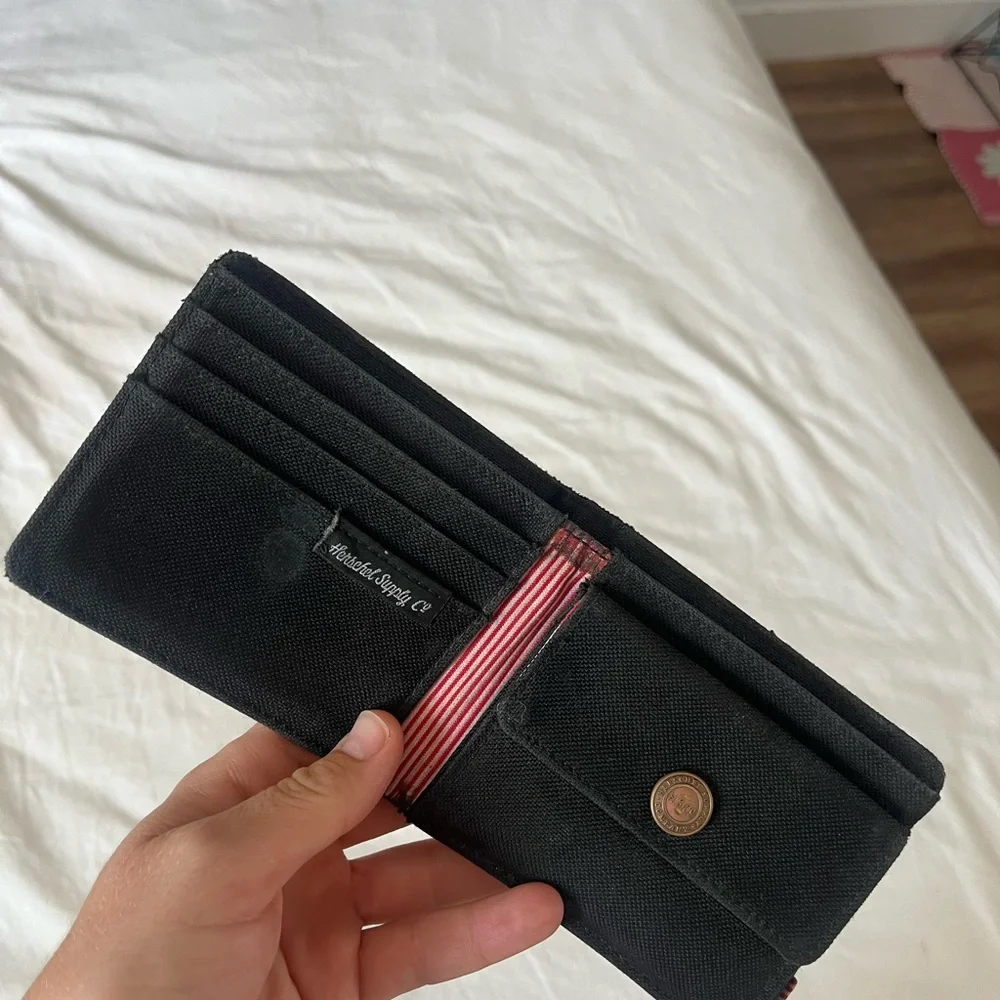 Herschel Black Wallet